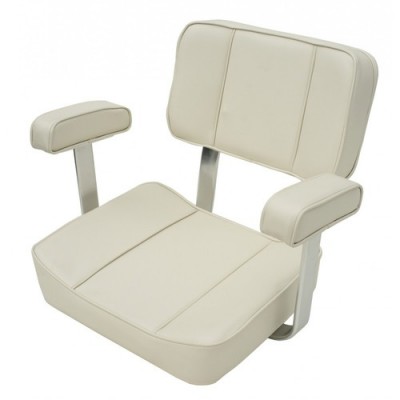 Кресло 1004001 DELUXE CAPTAIN (цвет белый)