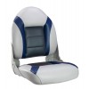 Кресло мягкое складное Marine Rocket обивка винил, цвет серый/синий/угольный