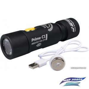 Фонарь Armytek Prime C1 XP-L Magnet USB (White) + 18350 Li-Ion