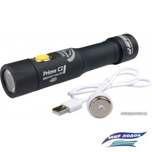 Фонарь Armytek Prime C2 XP-L Magnet USB (White) + 18650 Li-Ion