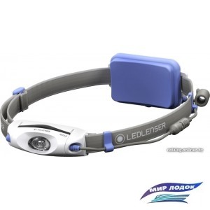 Фонарь Led Lenser Neo 6R (серый/синий)