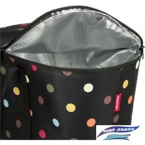 Термосумка Reisenthel Coolerbag Dots (черный)