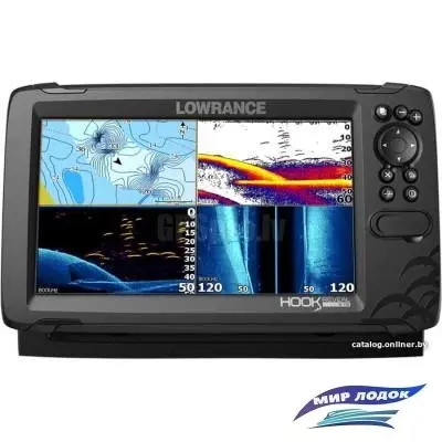 Эхолот-картплоттер Lowrance Hook Reveal 9 Tripleshot