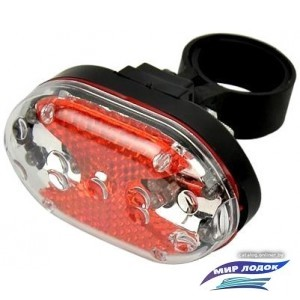 Фонарь Sapphire H-117 Black/Red