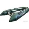 Моторно-гребная лодка Polar Bird 340 M Merlin Кречет НДНД (зеленый)