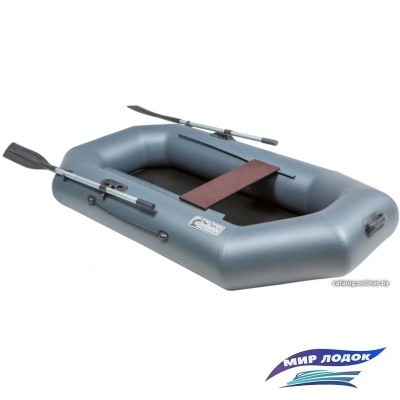 Гребная лодка Pelican Grinda 230 (серый)