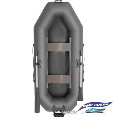 Моторно-гребная лодка Лоцман С-260 П (серый)