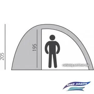 Кемпинговая палатка BTrace Dome 3