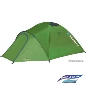 Треккинговая палатка Husky Baron 4 (зеленый)