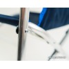 Кресло НПО Кедр Складное Адмирал алюминий со столиком (пластик) AKАS-03