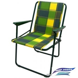 Кресло Olsa Фольварк С81а (зеленый/желтый)
