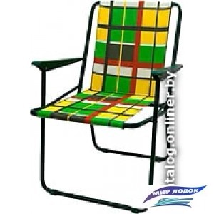 Кресло Olsa Фольварк С81а (зеленый/желтый/красный)