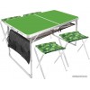 Стол со стульями Nika комплект мебели складной ССТ-К3 (зеленый)