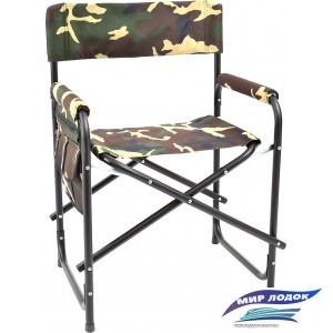 Кресло НПО Кедр Складное с карманом на подлокотнике сталь SK-02