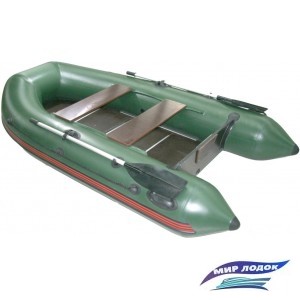 Моторно-гребная лодка Мнев и К Комбат CMB-300Е (зеленый)