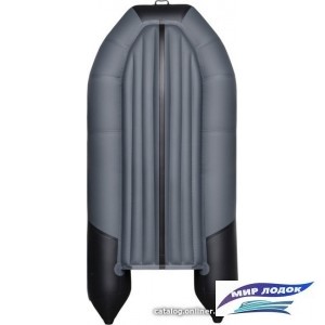 Моторно-гребная лодка Таймень NX 3400 НДНД Комби (графит/черный)