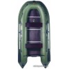 Моторно-гребная лодка Ривьера 3200 СК (зеленый)