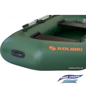 Моторно-гребная лодка Kolibri K-280СТ (Слань-книжка)