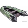 Моторно-гребная лодка Ривьера Компакт 2900 СК (зеленый/черный)