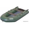 Моторно-гребная лодка Flinc FT290KA (зеленый)