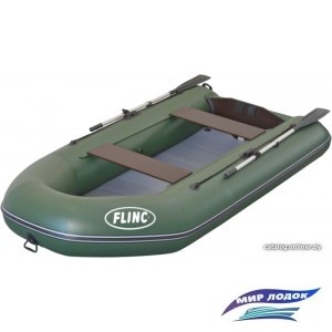 Моторно-гребная лодка Flinc FT290KA (зеленый)