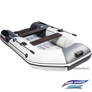 Моторно-гребная лодка Таймень NX 2800 НДНД (светло-серый/графит)