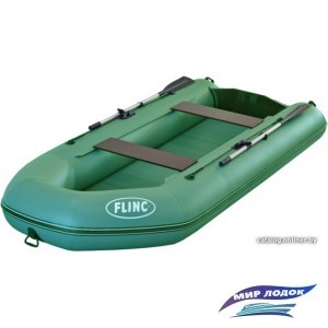 Моторно-гребная лодка Flinc FT320KA (зеленый)
