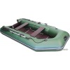 Моторно-гребная лодка Аква 2900 СК (зеленый)