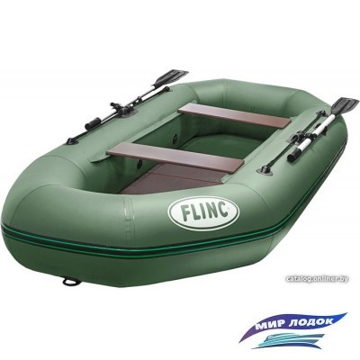 Гребная лодка Flinc F280L (зеленый)