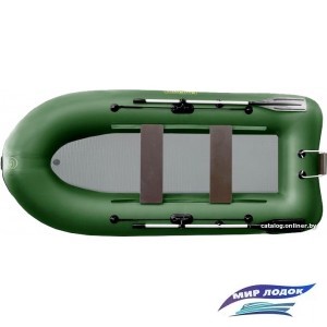 Моторно-гребная лодка BoatMaster 300SA Самурай (зеленый)