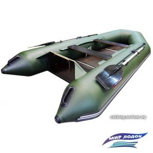 Моторно-гребная лодка Хантер 320 Л (зеленый)