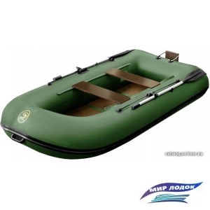 Моторно-гребная лодка BoatMaster 300S Самурай (зеленый)
