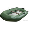 Моторно-гребная лодка Flinc F280TLA (зеленый)