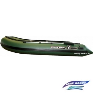 Моторно-гребная лодка Polar Bird 385 M Merlin Кречет НДНД (зеленый)