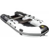 Моторно-гребная лодка Ривьера 3600 НДНД (светло-серый/черный)