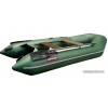 Моторно-гребная лодка Хантер 290 ЛК (зеленый)
