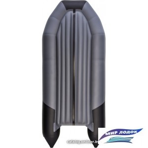 Моторно-гребная лодка Таймень NX 4000 НДНД Pro (графит/черный)