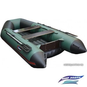 Моторно-гребная лодка Хантер 320 ЛКА (зеленый)