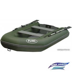 Моторно-гребная лодка Flinc FT290K (зеленый)