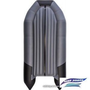 Моторно-гребная лодка Таймень NX 3600 НДНД Pro (графит/черный)
