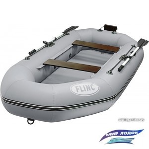 Моторно-гребная лодка Flinc F280TLA (серый)