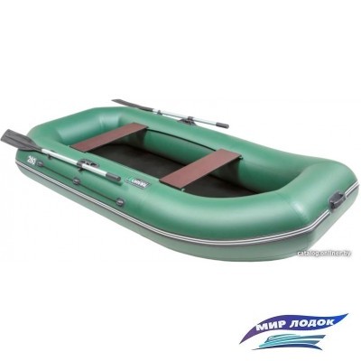Гребная лодка Pelican Gavial 280 (зеленый)