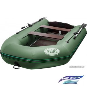 Моторно-гребная лодка Flinc FT320K (зеленый)