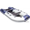 Моторно-гребная лодка Ривьера Компакт 3600 СК (светло-серый/синий)
