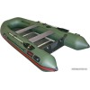 Моторно-гребная лодка Мнев и К Комбат CMB-360 (зеленый)