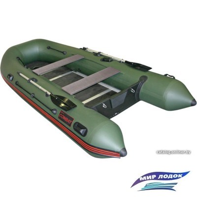 Моторно-гребная лодка Мнев и К Комбат CMB-360 (зеленый)
