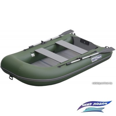 Моторно-гребная лодка BoatsMan BT280 (зеленый)