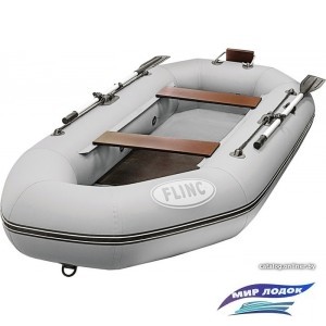 Моторно-гребная лодка Flinc F280TL (серый)