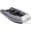Моторно-гребная лодка Таймень LX 3400 НДНД (графит/светло-серый)