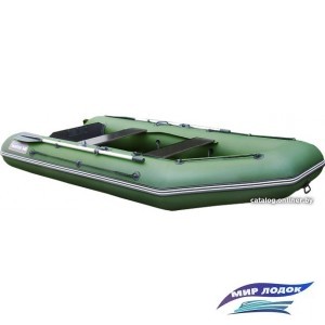 Моторно-гребная лодка Хантер 340 (зеленый)